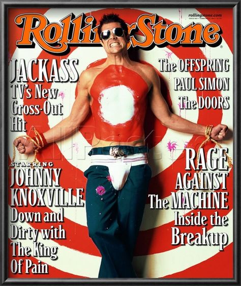 Johnny Knoxville. Feb 2001. Issue 186 ..kewl Knoxville Johnny, Rolling Stone Magazine Cover, Dr Hook, Johnny Knoxville, Rolling Stone Magazine, Steve O, Like A Rolling Stone, Rolling Stones Magazine, Cool Magazine