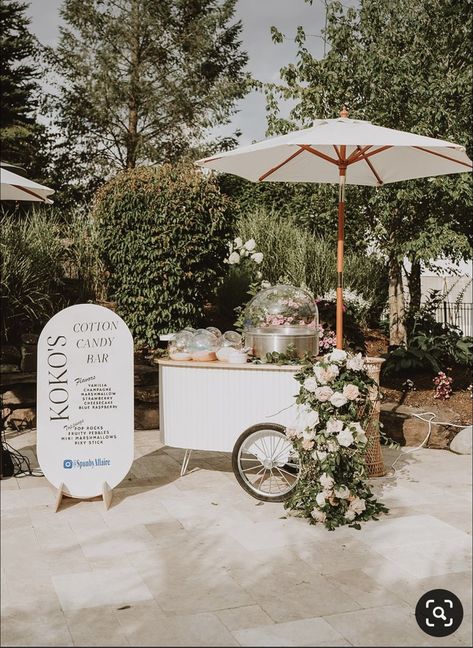 Wedding Ice Cream Bar, Foodtrucks Ideas, Prosecco Bar, Snack Cart, Mobile Cart, Victoria And David, Food Cart Design, Ice Cream Cart, Coffee Cart