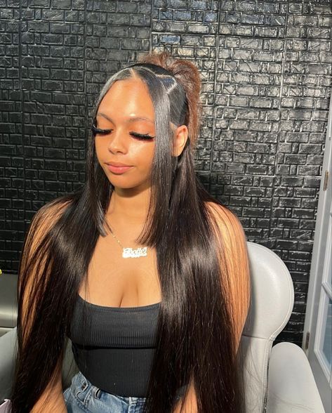 Atl Hairstyles, Sleek Braid, Weave Ponytail Hairstyles, Types Of Hair Extensions, Sleek Ponytail Hairstyles, Frontal Wig Hairstyles, Straight Weave Hairstyles, Quick Weave Hairstyles, Types Of Hair