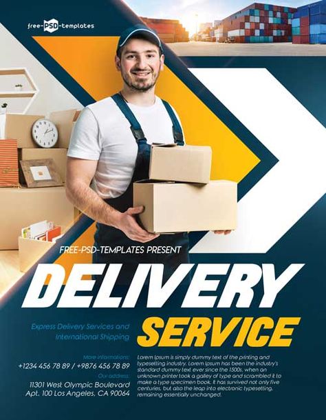 Check out the Delivery Service Free Flyer Template only on https://freepsdflyer.com/delivery-service-free-flyer-template/ - Enjoy downloading 1800+ totally free PSD flyer templates any kind of party and club event! #Business, #Company, #Delivery, #House, #Moving, #Service Free Flyer Design, Cleaning Service Flyer, Logo Service, Free Psd Flyer Templates, Poster Template Free, Station Service, Free Psd Flyer, Psd Flyer Templates, Free Flyer Templates