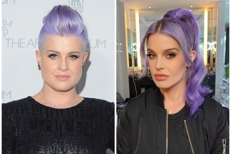 Kelly Osbourne Hair, Extreme Plastic Surgery, Celebrity Plastic Surgery, Kelly Osbourne, Lavender Hair, Morning Post, Beautiful Hair Color, South China, Hairstyles Haircuts