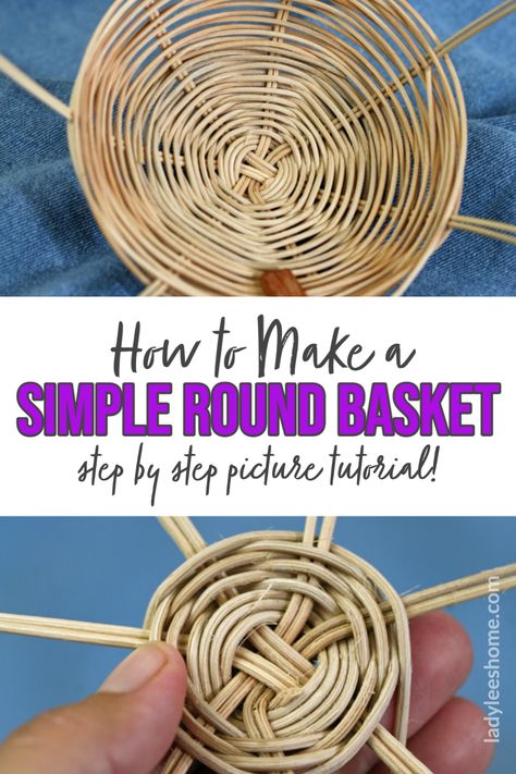 Weaving Bamboo Basket, Basket Weaving Beginner, How To Weave A Basket Step By Step Tutorials, Cattail Weaving Baskets, Diy Basket Weaving Easy, How To Weave Baskets Diy, Natural Basket Weaving, Reed Basket Weaving Diy, Simple Basket Weaving