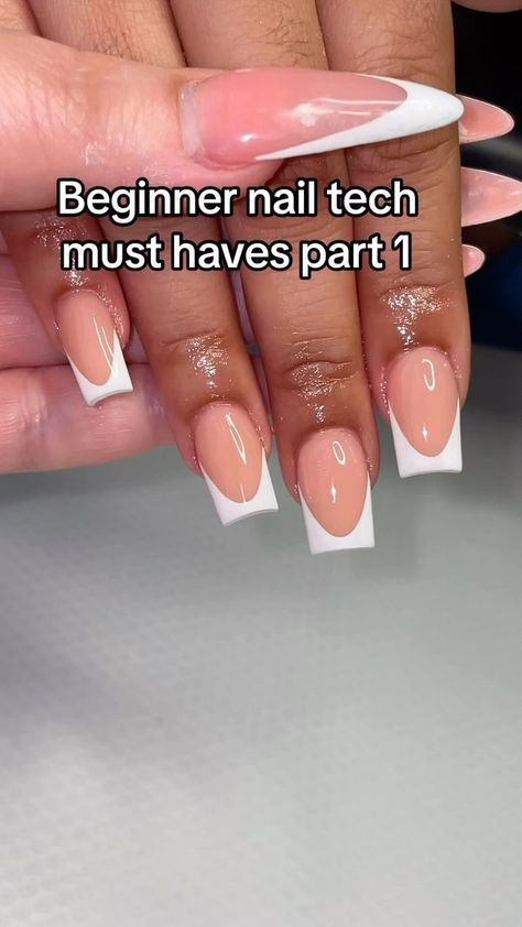 OSHAWA NAILS on Reels | angelsnailartistry · Original audio Nail Tech Must Haves, Nail Technician Room, Beginner Nail Tech, Beginner Nail Designs, Nail Tech School, Nail Tutorial Videos, Business Nails, Nail Business, Tapered Square Nails