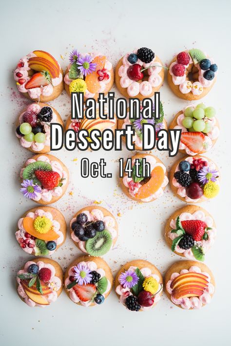 National Dessert Day #nationaldays #nationaldaytoday #holidays #nationalholidays #dessert #postre National Dessert Day, National Days, National Holidays, Personal Finance, Finance, Happy Birthday, Dessert, Holidays, Birthday