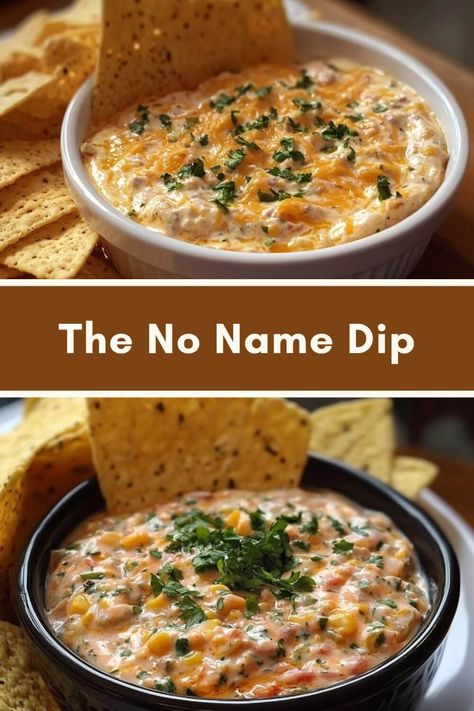 The No Name Dip The No Name Dip, No Name Dip Recipe, No Name Dip, Having Friends, Recipe For 2, Snack Dip, Bacon Bits, Yummy Dips, Christmas Appetizers