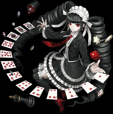 Celeste Danganronpa, Celestia Ludenberg, Sayaka Miki, Danganronpa Trigger Happy Havoc, Trigger Happy Havoc, Trigger Happy, Danganronpa Characters, Loose Hairstyles, Danganronpa