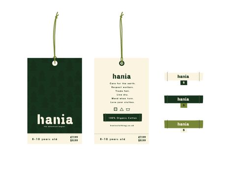 Hanging Tag Design, Clothing Hang Tag Design, Price Tag Design Clothing, Clothing Tag Design Ideas, Cloth Tag Design, Price Label Design, Hang Tag Design Clothing Labels, Clothing Logo Design Creative, Clothing Tags Design