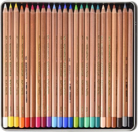 Best Pastel Pencils for Drawing – ARTnews.com Crayons Pastel, Chalk Pencil, Best Pencil, Pastel Crayons, Artist Pencils, Koh I Noor, Pastel Sec, Art Pencils, Drawing Letters