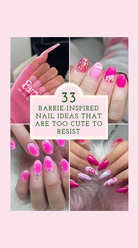 Barbie nail ideas Barry M Nail Polish, Drugstore Nail Polish, Nail Art Designs 2023, Essence Nail Polish, Best Nail Polish Brands, Revlon Nail Polish, Nail Polish Hacks, Simple Nail Art, Easy Manicure