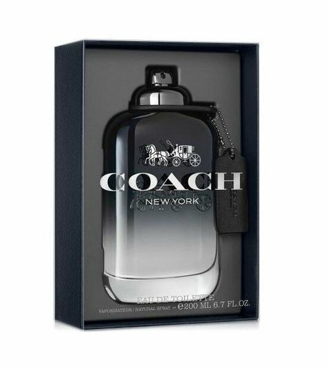 Coach For Men, Coach Fragrance, Fresh Top, Woody Scent, Beauty Essence, Coach Men, Essence Cosmetics, Big Bottle, Coach New York