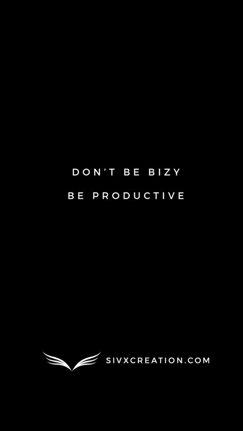 ‪Don’t be bizy be productive. #quotes #motivationalquotes #morningquotes #quoteoftheday #quotesinspirational #smile #angry #love #lovequotes #passion #consistency #success #productive #bizy ‬ Be Productive Wallpaper, Be Productive Quotes, Productive Wallpaper, Productive Quotes, Sully Erna, Phone Wallpaper Quotes, Be Productive, Motivational Quote, Iphone Wallpapers