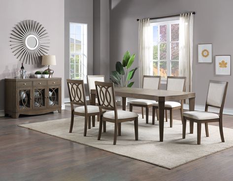 New Post: Bordeaux 5-piece Dining Set<br>(Table & 4 Chairs) https://dfwfurniture.net/product/bordeaux-5-piece-dining-settable-4-chairs/ Steve Silver Furniture, Dining Table With Leaf, Overlapping Circles, Wood Side Chair, Formal Dining Set, Dining Furniture Sets, 5 Piece Dining Set, Dining Table Top, Dining Room Set