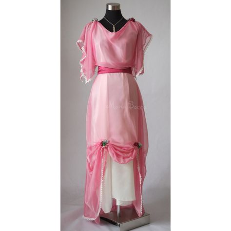 Edwardian Pastel Pink Evening Dress Made in England Downton Abbey... (2.555 NOK) ❤ liked on Polyvore featuring dresses, grey, women's clothing, chiffon dress, gray chiffon dress, chiffon cocktail dress, flower dress and gray cocktail dress Mackenzie Hollister, Edwardian Dresses, 1910s Fashion, Au Ideas, Looks Pinterest, Pink Evening Dress, Edwardian Dress, Gilded Age, Edwardian Fashion