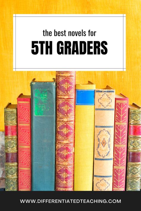 Books For 5th Graders, Fifth Grade Classroom, 5th Grade Books, Reading Genres, Reading Lesson Plans, 5th Grade Classroom, 5th Grade Reading, Read Aloud Books, Recommended Books