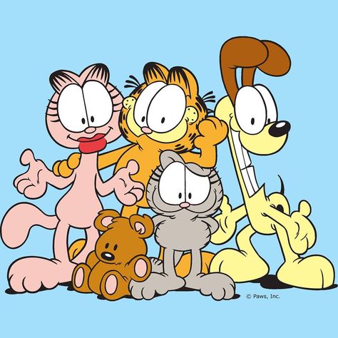 Weekends are better with friends! Nermal Garfield, Garfield Quotes, Garfield Wallpaper, Garfield 2, Garfield Pictures, Garfield Images, Garfield Odie, Garfield Cartoon, Garfield And Friends