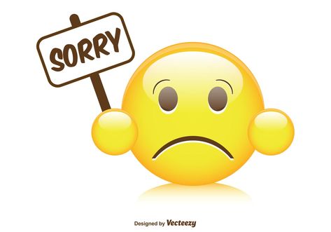 Cute Sorry Smiley Illustration Write Name On Pics, I Miss You Cute, Sorry Images, Greeting Card Maker, Sorry Quotes, Funny Emoticons, Smiley Emoji, Emoji Pictures, Emoji Faces