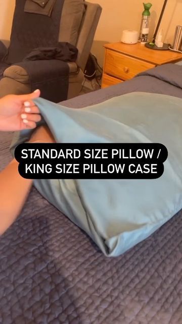 Vanesa Amaro on Instagram: "For more cleaning hacks, follow ⬇️ @vanesa_amaro_ • • Did you know you could tuck the king sized pillow case to fit a standard pillow? • • #cleaning #clean #asmr #cleaningservice #housekeeper #photography #tiktok #anime #car #bt #hardwork #memes #atx #austin #camera #taylorswift #cleanfreak #reality #housekeeper #housekeepertips #pillow #hack" Pillow Case Hack, 70s Living Room Decor, Pillow Hacks, 70s Living Room, Anime Car, King Size Pillows, Perfect Pillow, Standard Pillow, The King