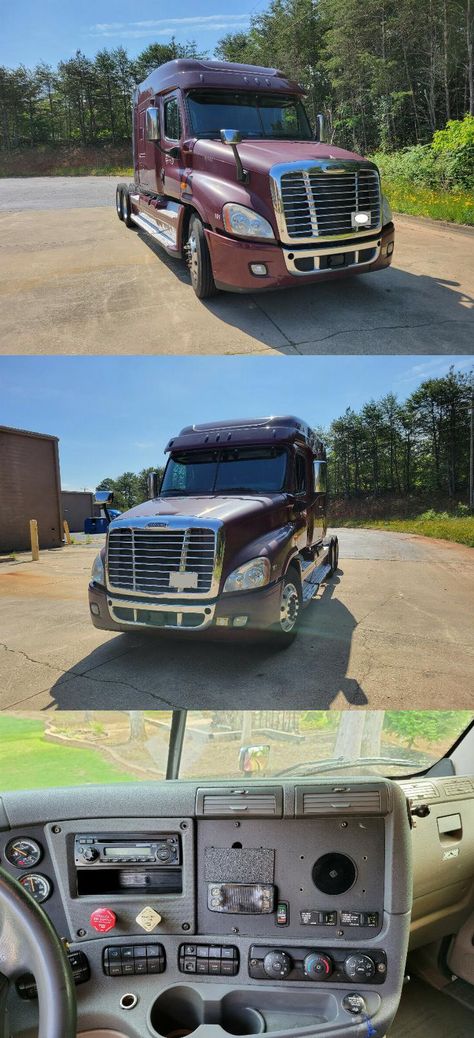 Semi Trucks Interior, Freightliner Cascadia, Detroit Diesel, Air Ride, Semi Truck, Big Rig, Semi Trucks, Trucks For Sale, Clean Air