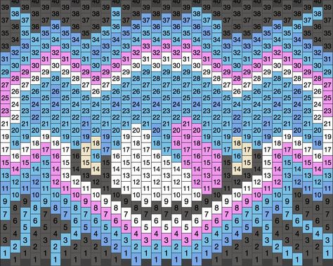 Sally Face Kandi, Kandi Panel, Diy Kandi, Kandi Cuff, Kandi Patterns, Kandi Bracelets, Sally Face, Camping Crafts, Beaded Jewelry Patterns