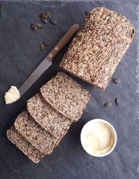 Norwegian Health Bread – The Cooking Spoon Nordic Seed Bread, Scandinavian Seed Bread, Rustic Cooking Recipes, Norwegian Seed Crackers, Nordic Bread Recipe, 7 Grain Cereal Recipes, Scandinavian Bread Recipes, Gluten Free Norwegian Recipes, Vegan Seed Bread