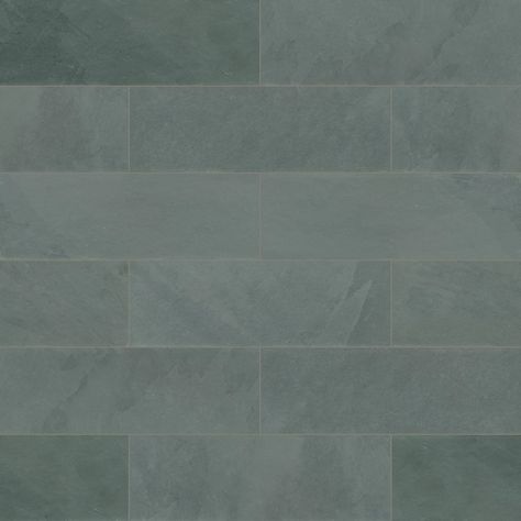 MSI 4" x 12" Natural Stone Tile | Wayfair Slate Backsplash, Blue Subway Tile, Slate Floor, Slate Tiles, Slate Tile Floor, Blue Floor, Slate Flooring, Moroccan Mosaic, Tile Saw