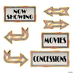 Hollywood Marquee Sign, Now Showing Movie Sign, Now Showing Sign, Playroom Renovation, Cinema Marquee, Movie Marquee Sign, Movie Night Sign, Theatre Illustration, Theatre Decorations