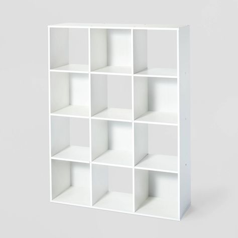 Bins For Cube Organizer, Cube Organizer Shelf, House Basement, Cube Shelf, Dorm Furniture, Chicago Apartment, Organizer Shelf, Shelf White, Cube Shelves