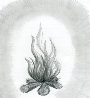 How To Draw Flames Tattoos, A Pencil, A Fire, Pencil Drawing, Lotus Flower Tattoo, Flower Tattoo, To Draw, Pencil, Drawings