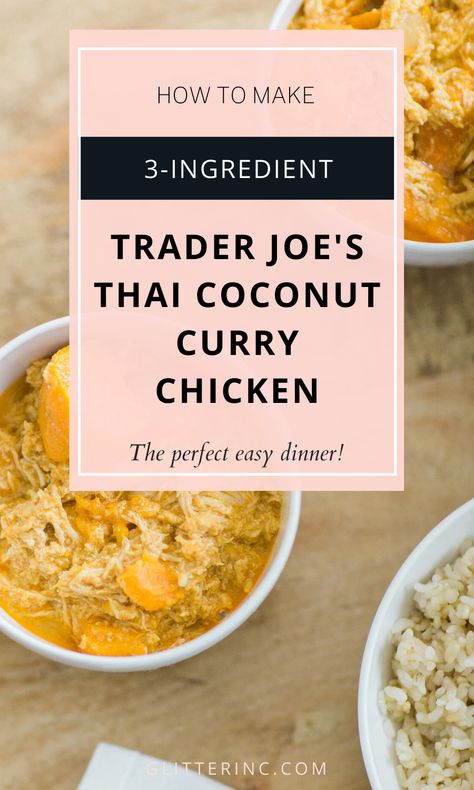 Crockpot Recipes Trader Joes, Crock Pot Trader Joes, Trader Joes Curry Recipe, Thai Style Red Curry Trader Joes, Trader Joes Curry Sauce, Trader Joes Curry, Trader Joe’s Yellow Curry Recipe, Chicken Curry Crockpot, Trader Joe’s Curry Recipe