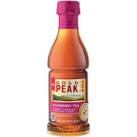 (24 Count) Gold Peak Raspberry Tea, 16.9 fl oz- $0.83/bottle Gold Peak Sweet Tea, Southern Sweet Tea, Raspberry Tea, Peach Ice Tea, Peach Tea, Gold Peak Tea, Best Tea, Brewing Tea, Sweet Tea