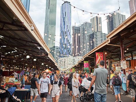 Peruse the sheds at Queen Victoria Market Queen Victoria Family Tree, Melbourne Attractions, Places In Melbourne, Queen Victoria Market, Queen Victoria Family, Melbourne Travel, Australia Tourism, Visit Melbourne, Queen Vic