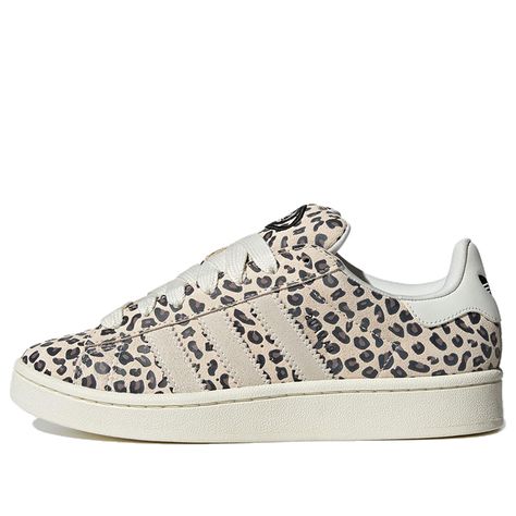 (WMNS) adidas Campus 00s 'Cream Leopard' ID7041 Adidas Campus Cheetah, Adidas Campus Leopard, Leapord Print Shoes, Trendy Adidas Shoes, Leopard Print Adidas, Zebra Print Shoes, Cheetah Print Shoes, Nike Shoes Women Fashion, Adidas Campus 00s