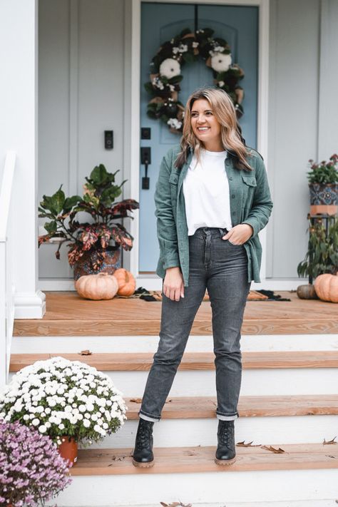 Seven Combat Boot Outfits | Combat Boot Outfit Ideas | By Lauren M Cropped Jeans And Combat Boots, Joggers And Combat Boots Outfit, Brown Combat Boots Outfit Fall, Army Boots Outfit Women, Combat Boots Fall Outfit, Army Boots Outfit, Combat Boots Outfit Winter, Brown Combat Boots Outfit, Combat Boots Outfit For Women