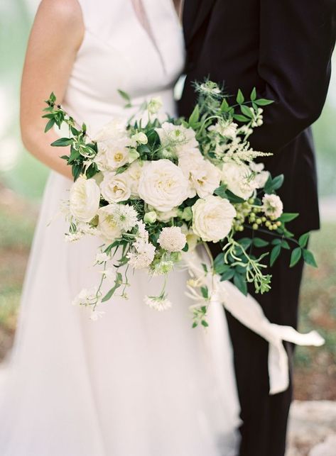 Cream Bridal Bouquet, Greenery Wedding Bouquet, Green Wedding Bouquet, Greenery Bouquet, Summer Wedding Bouquets, Green Bouquet, Hill Country Wedding, White Wedding Bouquets, Event Planning Design