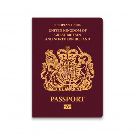 Passport of united kingdom Premium Vecto... | Premium Vector #Freepik #vector #business Irish Passport, Usa Visa, Usa Passport, Ssn Card, Passport Number, British Passport, Real Green, Passport Online, Divorce Papers