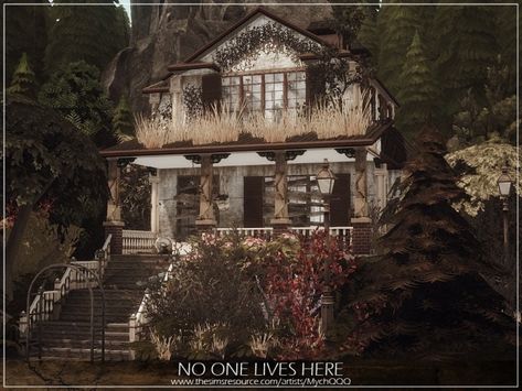 🕸️🕷️  No One Lives Here    👉 DOWNLOAD 👈 at The... -                                         🌺 𝑀𝓎𝒸𝒽𝓆𝓆𝓆 🌺 Sims 4 Apocalypse Cc, Sims House Cc, Sims 4 Apocalypse, Apocalypse Clothing, Vampire House, Lotes The Sims 4, The Sims 4 Lots, Sims 4 Lots, Moon Prism Power