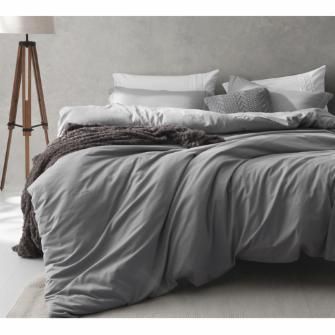 Supersoft Bedding Duvet Set by Byourbed | Hayneedle Black Bed Frame, Black Bed Linen, Grey Duvet, Bedding Sets Grey, Best Bedding Sets, Contemporary Duvet Covers, Black Duvet Cover, Gray Duvet Cover, Grey Linen Bedding