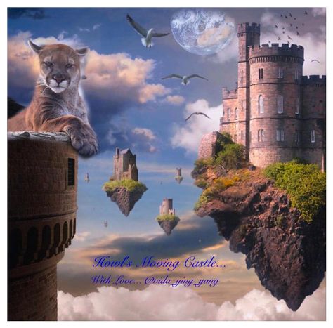 Surreal Photos, Castle Wall, Castle In The Sky, Fantasy Castle, A Castle, 판타지 아트, Fantasy Landscape, Surreal Art, Fantasy World