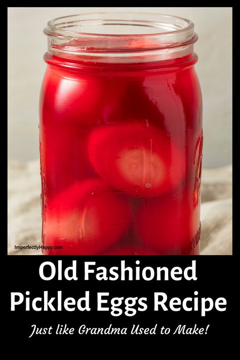 Old Fashioned Pickled Eggs Recipe, Pickled Red Beet Eggs Recipe, Pickeled Eggs, Easy Pickled Eggs, Red Beet Eggs Recipe, Pickled Beets And Eggs, Picked Eggs, Pickled Egg, Healthy Gut Diet