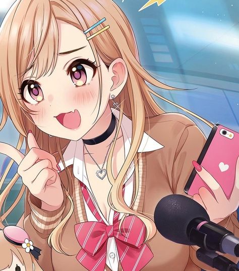 #gyaru Gyaru Anime Matching Pfp, Gyaru Matching Pfp, Pink And Black Matching Pfp, Gyaru Anime Pfp, Pink Matching Icons, Gyaru Pfp Anime, Idolmaster Icons, Gyaru Pfp, Gyaru Anime