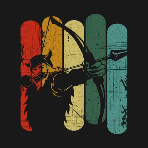 Check out this awesome 'Vintage+Viking+Archer' design on @TeePublic! Viking Archer, Cloth Dolls Handmade, Bow Arrows, Archery, Dolls Handmade, Vikings, Vintage Shops, Canvas Painting, Batman