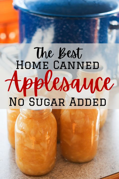 Desserts With Applesauce, Canning Applesauce Recipe, Applesauce Recipes Canning, Applesauce Recipes, Canning Applesauce, Canned Applesauce, Canning Apples, How To Make Applesauce, Applesauce Recipe