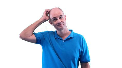 Brad Hauck scratching head Scratching Head Reference, Scratching Head Pose, Head Pose, Art Inspo, Art Ideas, Men's Polo Shirt, Mens Tops, Quick Saves, Art