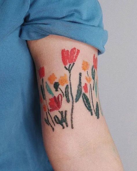 Women's Shoulder Tattoo, Cool Shoulder Tattoos, Crayons Pastel, Mens Shoulder Tattoo, Handpoke Tattoo, Aesthetic Tattoo, Abstract Tattoo, Gongs, First Tattoo