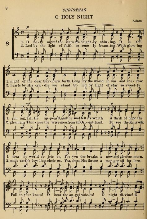 Sheet Music Crafts, Hymn Sheet Music, Hymn Music, Church Songs, Hymns Lyrics, Christian Song Lyrics, Christmas Sheet Music, Etiquette Vintage, Favorite Christmas Songs