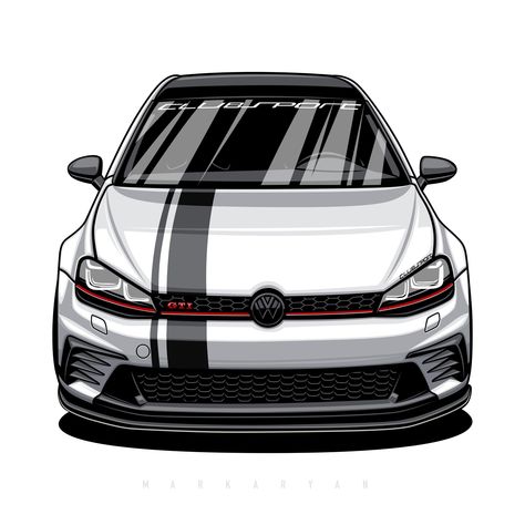 VW Golf GTI mk7. Owner: @mk7_cs_ Vw Gti, Vw Golf Gti, Mk6 Golf Gti, Golf 6 Gti, Vw Golf Mk1 Drawing, Cars Golf Gti, Golf 7 Gti, Vw Golf Gti Mk7. 5, Gti Mk7