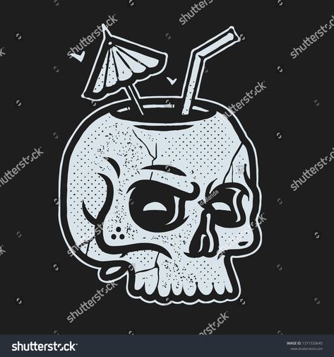 Skull drink cup tattoo stamp shirt print black vector traditional apparel umbrella cocktail illustration happy tee #Ad , #paid, #shirt#stamp#black#print Skull Cocktail Tattoo, Umbrella Cocktail, Stamp Shirt, Cup Tattoo, Cocktail Illustration, Bottle Tattoo, Happy Tees, Michelada, Creative Photoshop