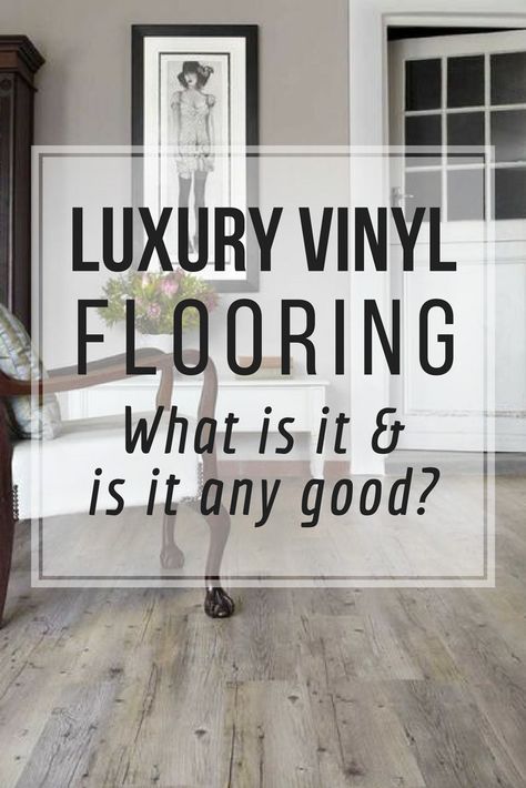 Luxury vinyl flooring - what is it and is it any good? Luxury vinyl wood planks. Luxury vinyl tiles. Luxury Vinyl Plank Flooring Ideas, Vinyl Flooring Living Room, Luxury Vinyl Tile Bathroom, Vinyl Wood Planks, Grey Vinyl Flooring, Flooring Types, Vinyl Flooring Kitchen, Luxury Ideas, Flooring Kitchen