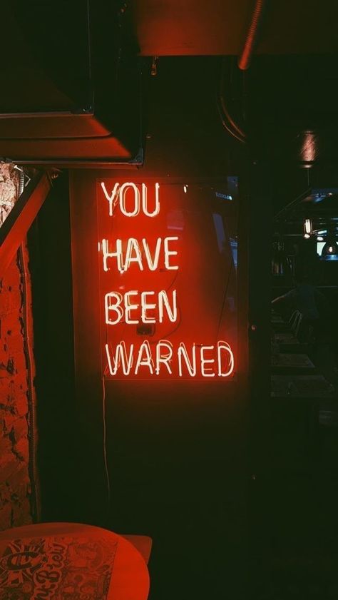 Red Aesthetic Grunge, Neon Quotes, Neon Words, Desain Editorial, You Have Been Warned, Neon Aesthetic, Aesthetic Quotes, Aesthetic Colors, Red Aesthetic