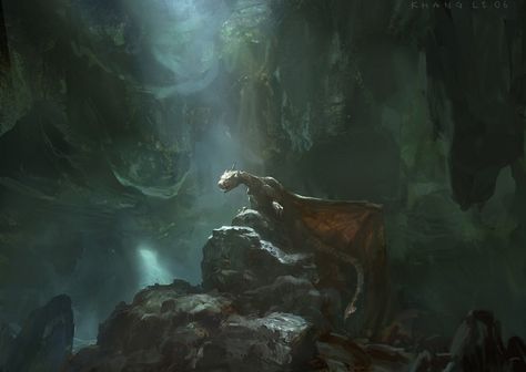 #AmWriting #Ambient Atmosphere: Listen to “Dragon's Lair”  Great #fantasy & #RPG ambient mix Dragon Cave, Types Of Dragons, Giant Bomb, Here Be Dragons, Fantasy Town, Dragon's Lair, Creature Feature, Fantasy Dragon, Fantasy Aesthetic